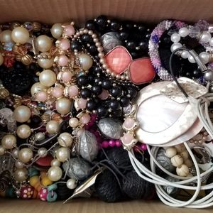 Junk Jewelry Lot 2 lbs